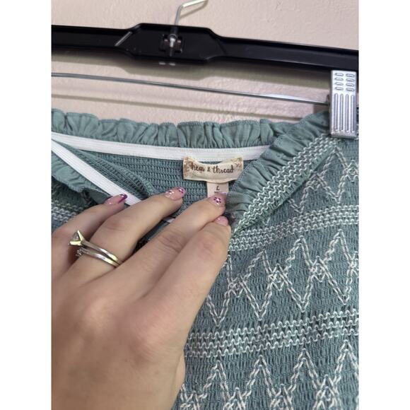 Boutique Hem And Thread Dress Size Large - Picture 3 of 3